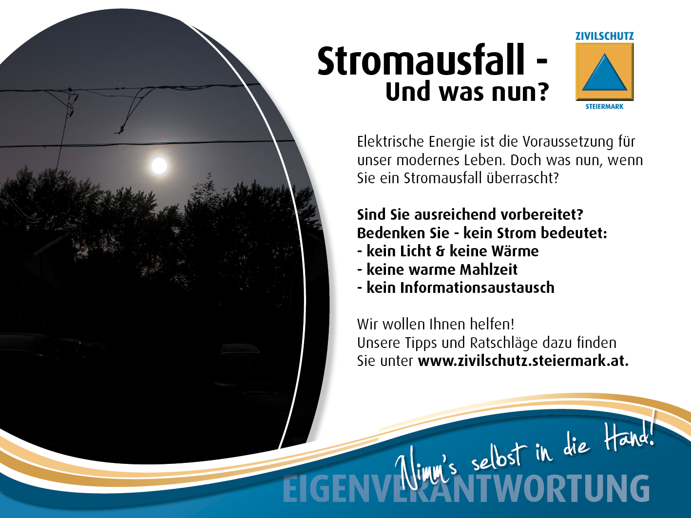 Stromausfall Inserat 120x90